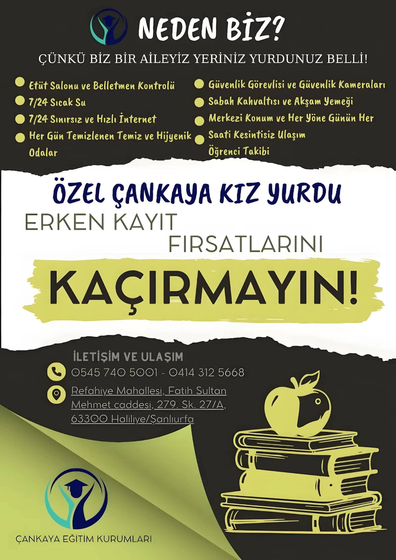 Özel Çankaya Yükseköğrenim Kız Öğrenci Yurdu Görsel 4