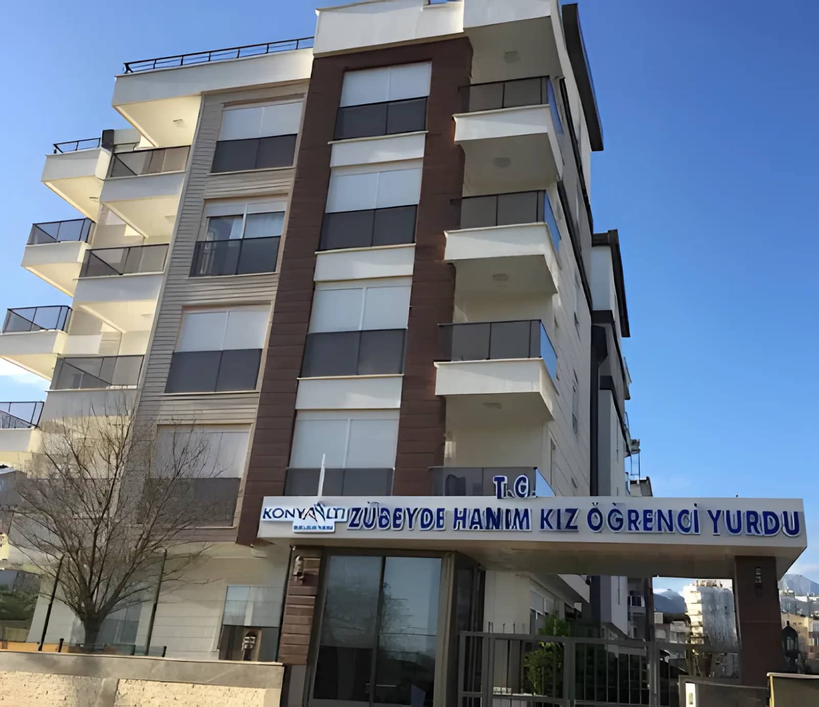 Konyaaltı Belediyesi Zübeyde Hanım Yükseköğrenim Kız Öğrenci Yurdu