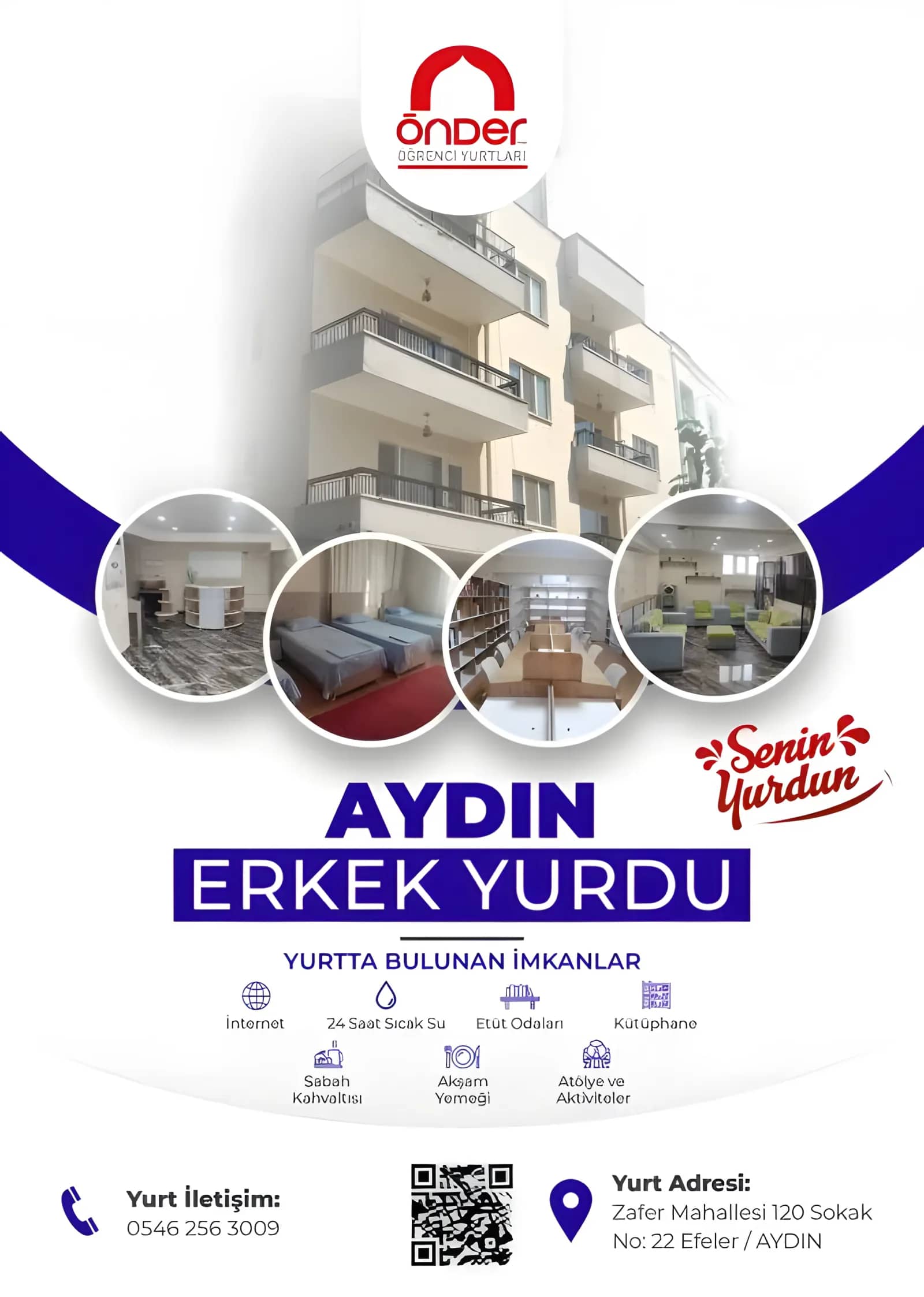 Özel Önder Aydın Yükseköğrenim Erkek Öğrenci Yurdu Görsel 3