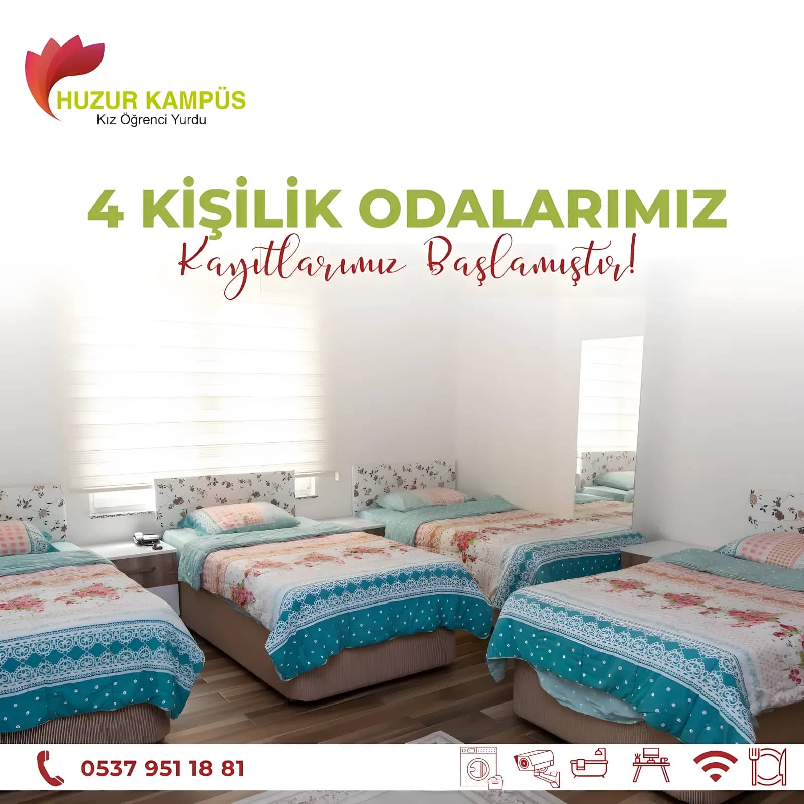 Özel Huzur Kampüs Yükseköğrenim Kız Öğrenci Yurdu Görsel 5