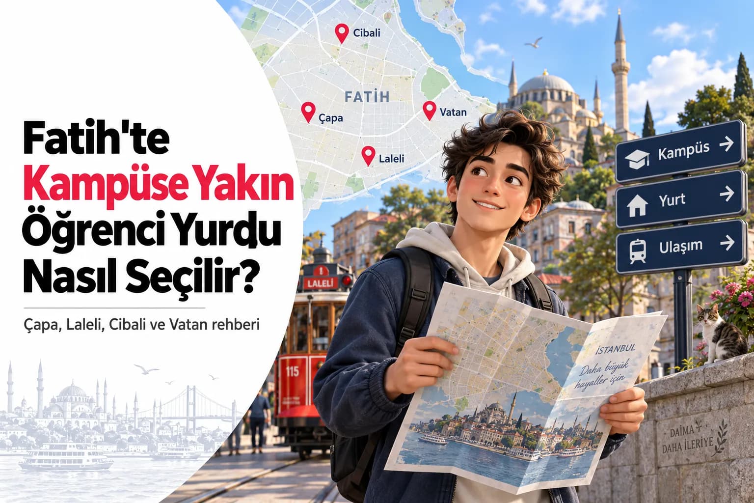 Fatih'te Çapa, Laleli, Cibali ve Vatan Yakınında Öğrenci Yurdu Nasıl Seçilir?