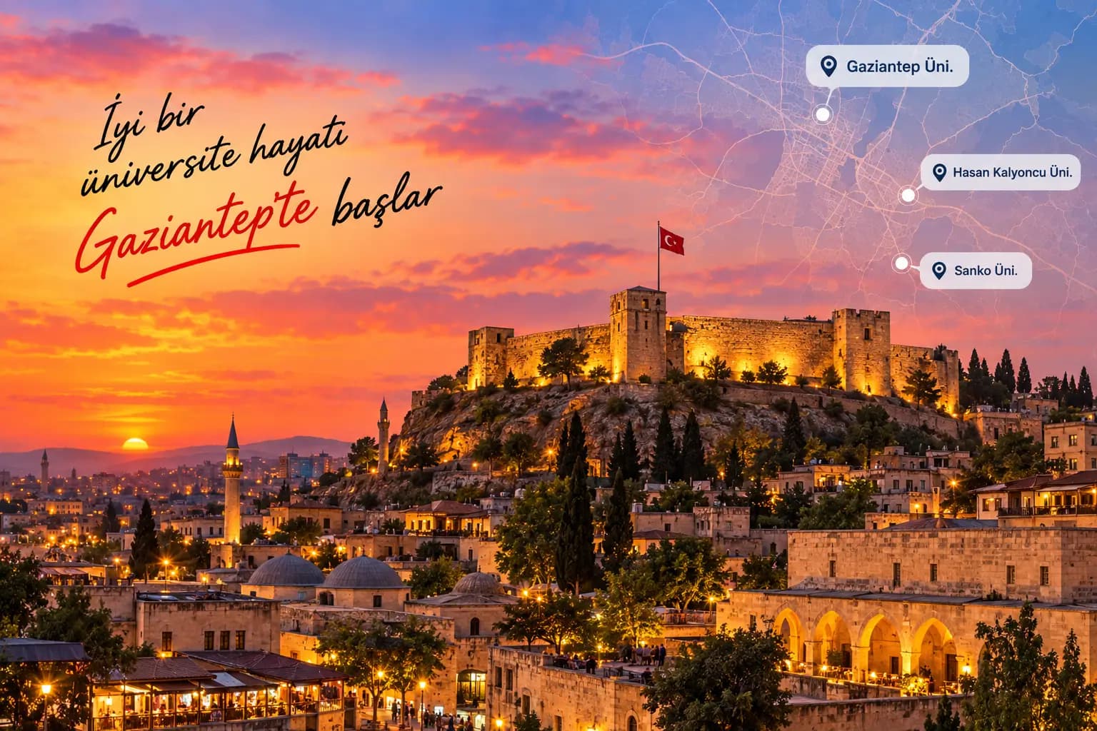 Gaziantep Öğrenci Yaşamı ve Üniversite Yurtları
