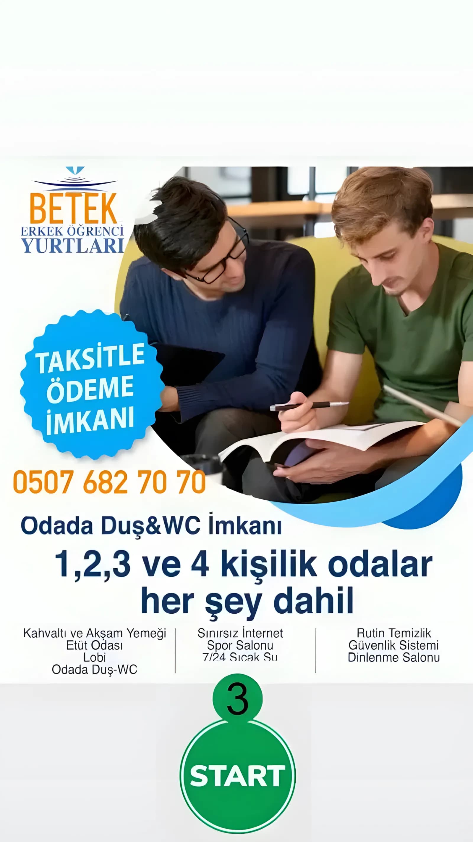 Nazilli Betek Erkek Öğrenci Yurdu Küçük Resim 3