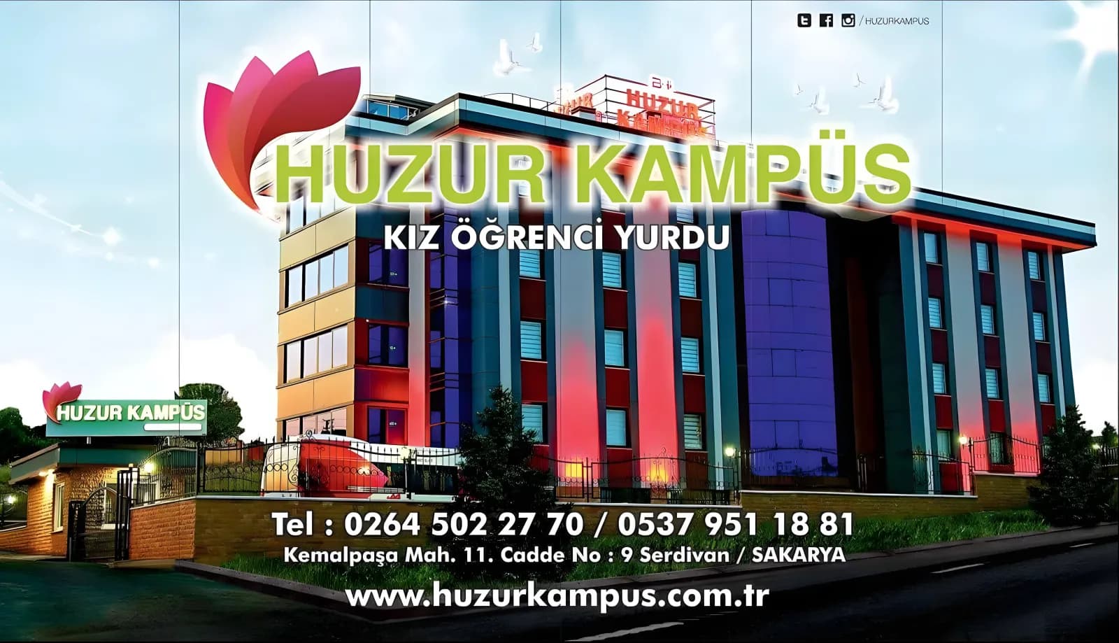 Özel Huzur Kampüs Yükseköğrenim Kız Öğrenci Yurdu Küçük Resim 4