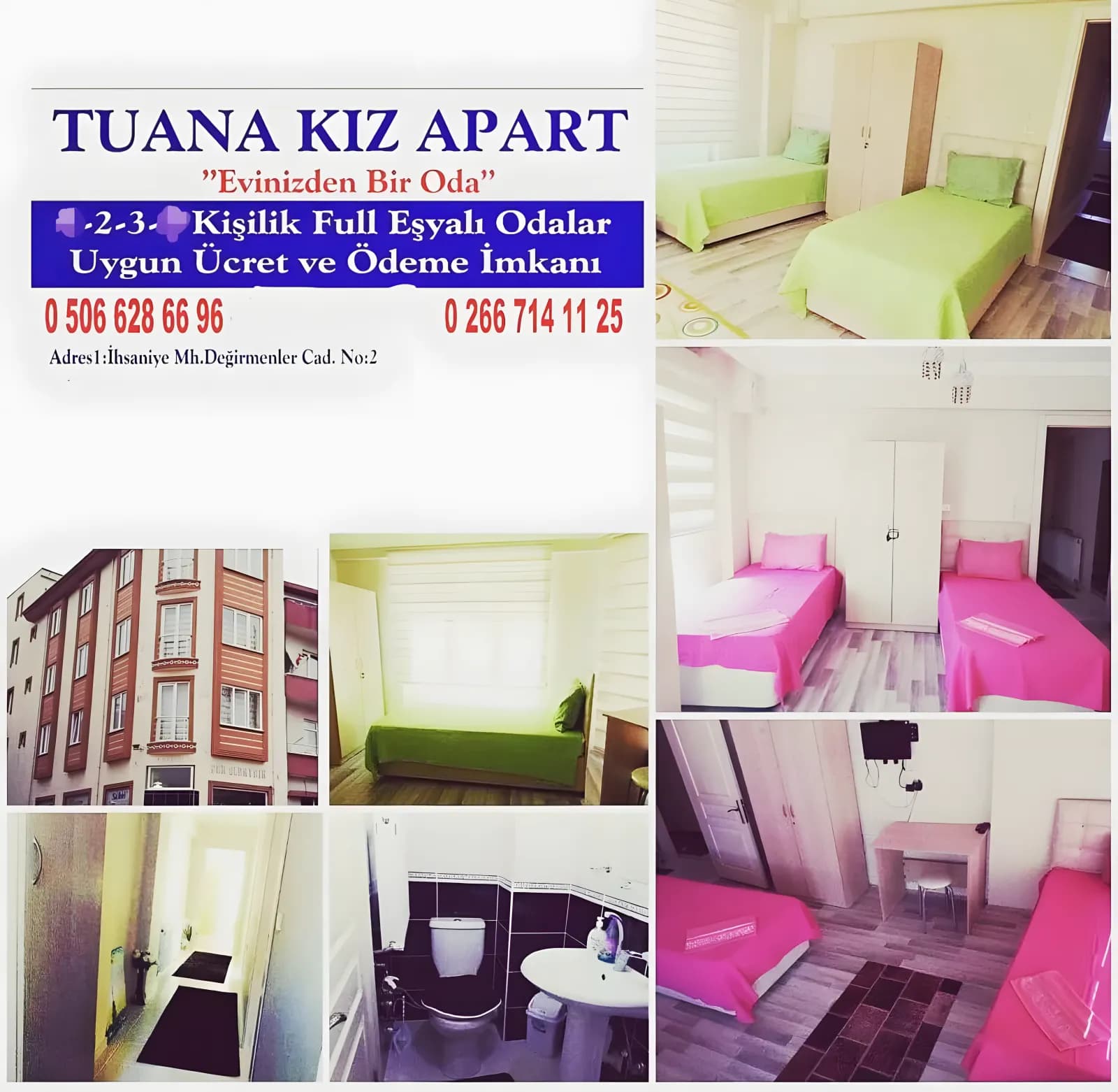 Tuana Kız Öğrenci Apartı Küçük Resim 7