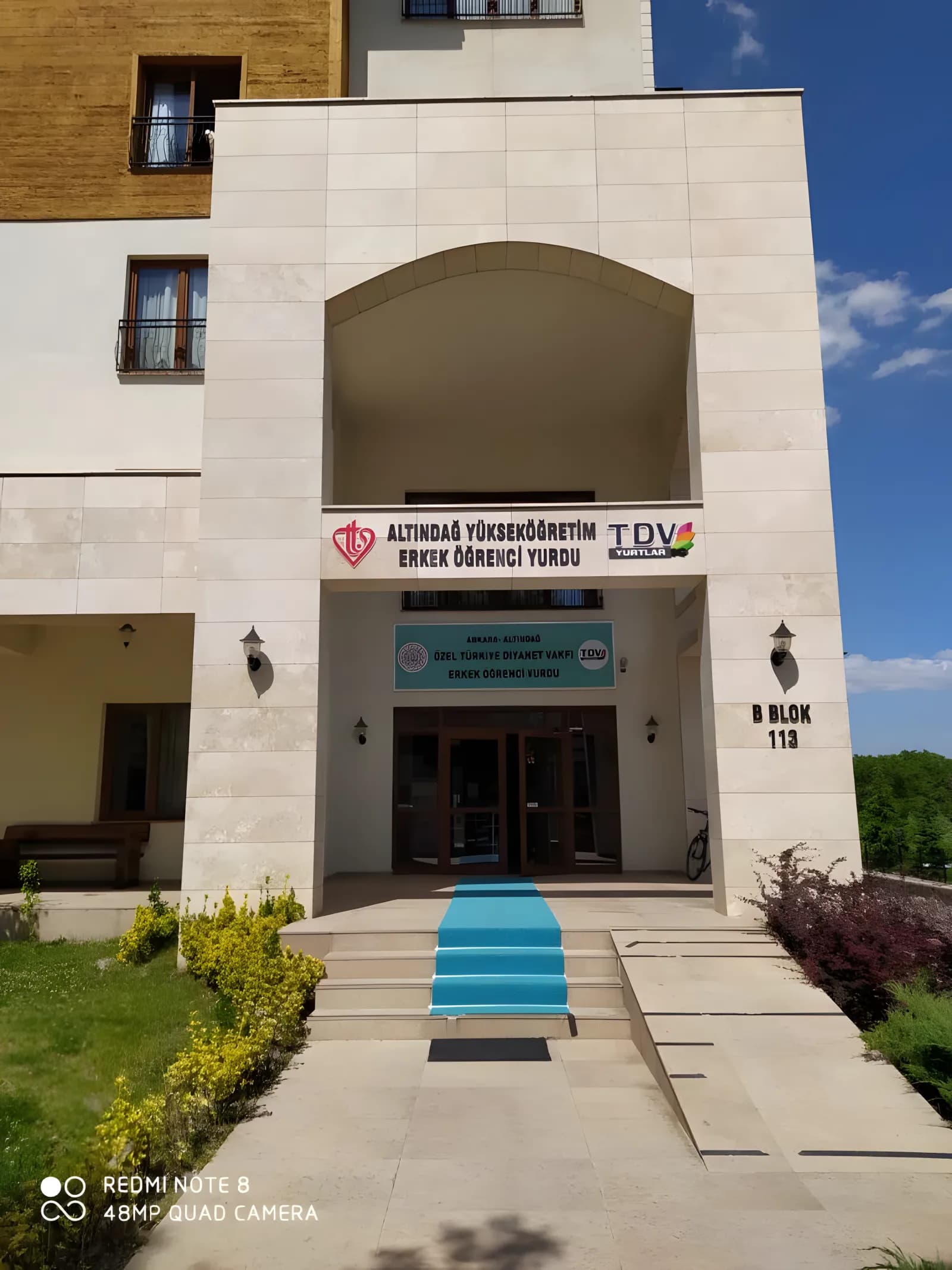 Türkiye Diyanet Vakfı Ankara Altındağ Yükseköğrenim Erkek Öğrenci Yurdu Küçük Resim 17