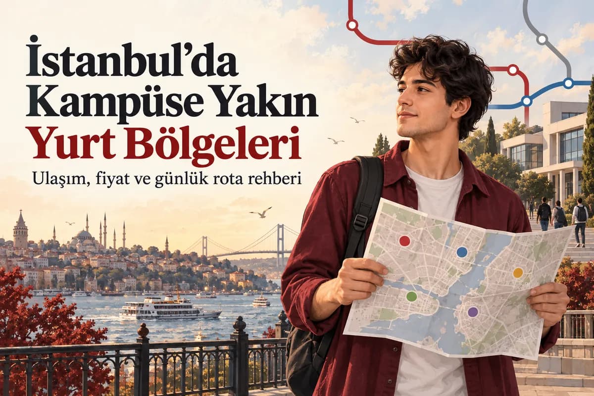 İstanbul’da kampüse yakın öğrenci yurdu bölgeleri rehberi