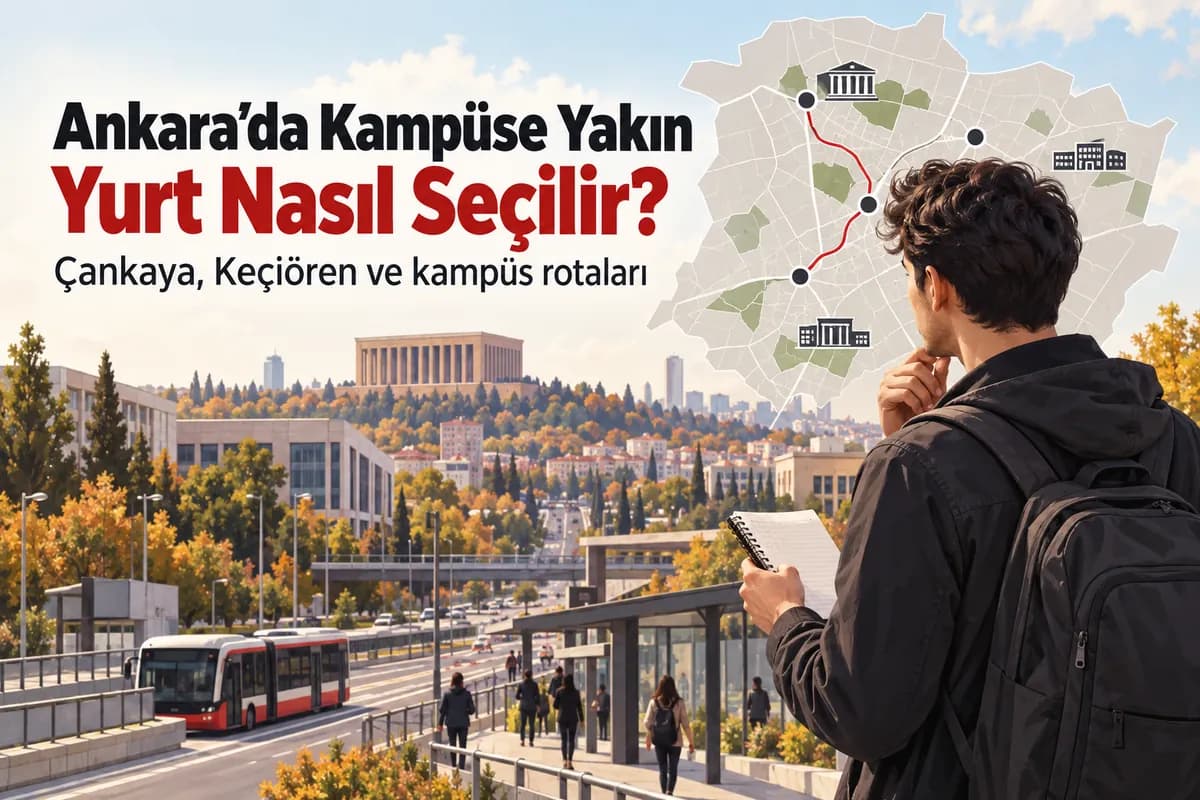 Ankara’da kampüse yakın öğrenci yurdu seçme rehberi