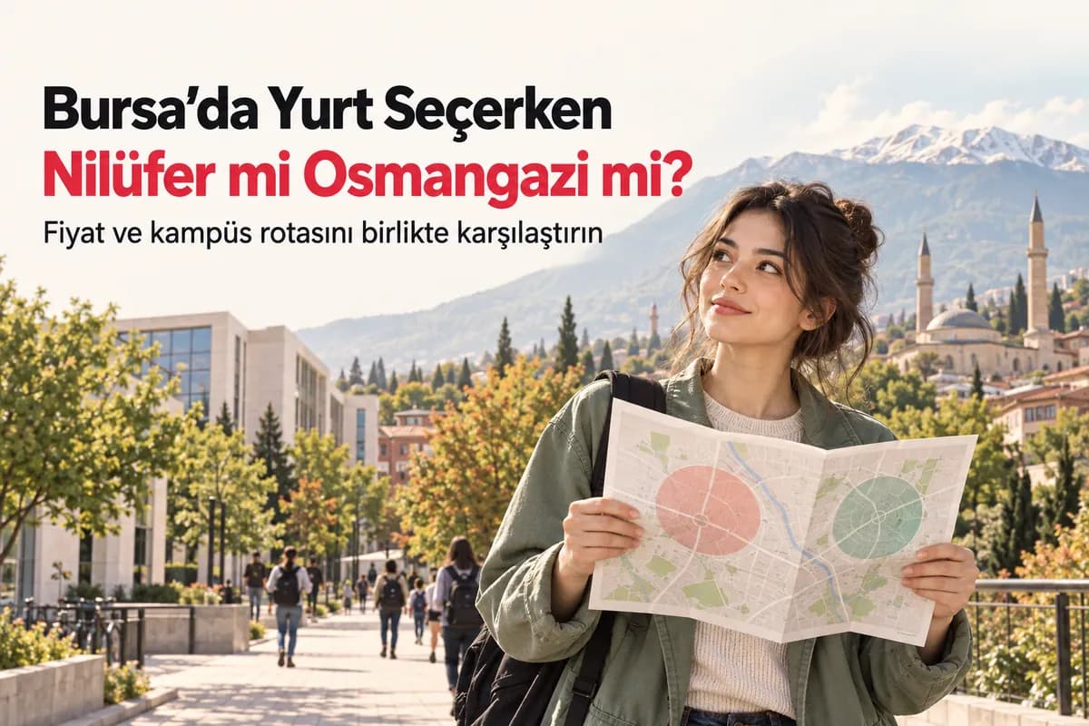 Bursa’da Nilüfer ve Osmangazi için öğrenci yurdu seçme rehberi