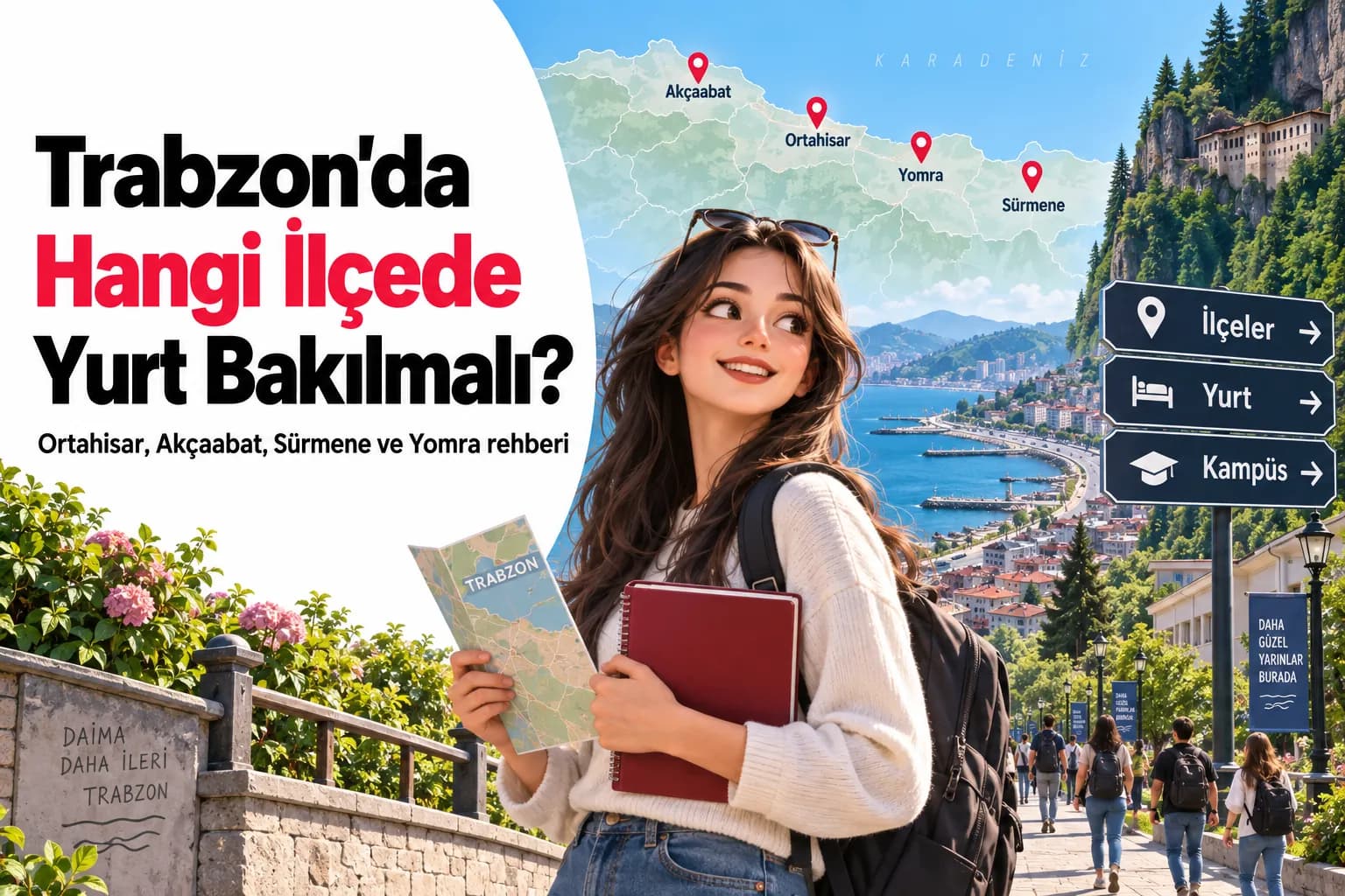 Trabzon'da Hangi İlçede Yurt Bakılmalı? Ortahisar, Akçaabat, Sürmene ve Yomra Rehberi