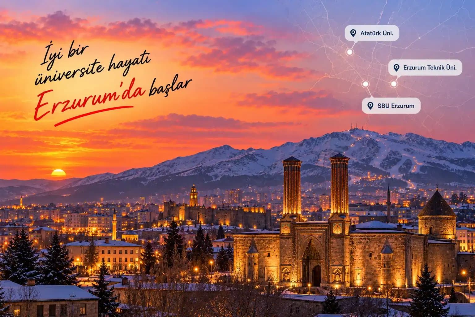 Erzurum Öğrenci Yaşamı ve Üniversite Yurtları