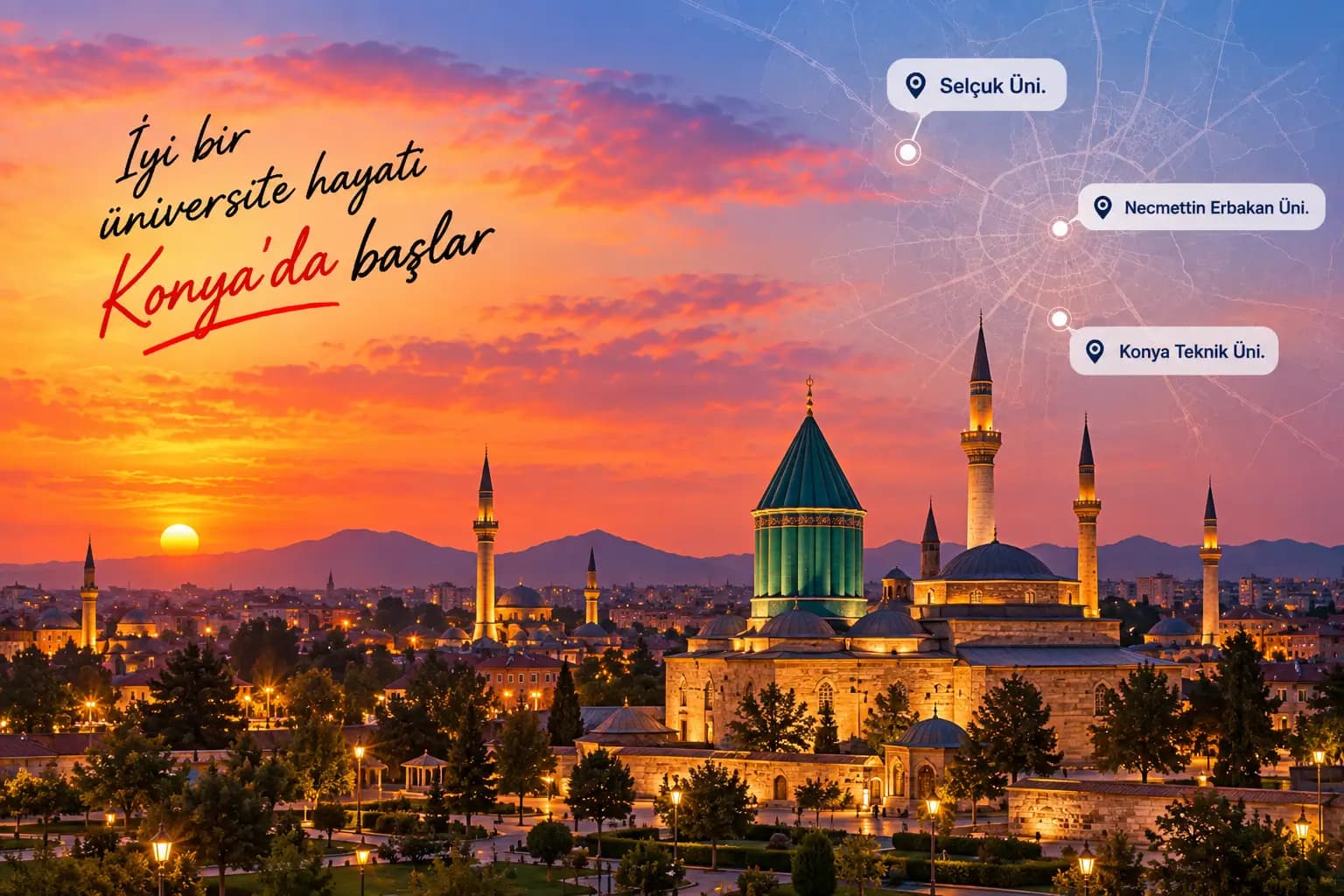 Konya Öğrenci Yaşamı ve Üniversite Yurtları